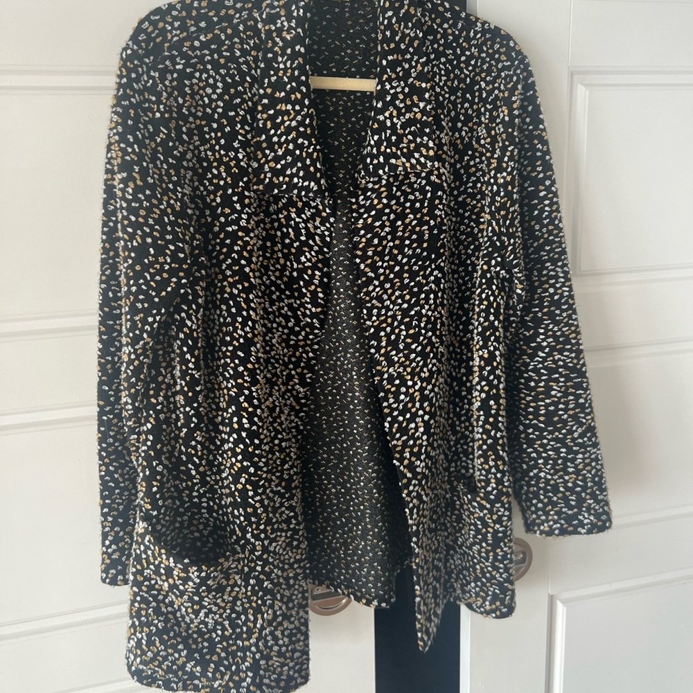 Vintage Linda Lundstrom cardigan & bag